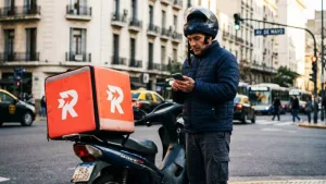 repartidor de delivery