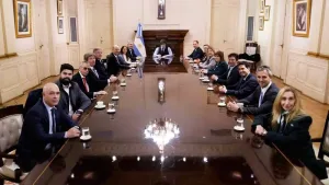 Milei y el gabinete
