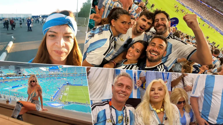 De Susana Giménez a Lizy Tagliani: los famosos en el partido de Argentina ante Cabo Verde que tuvo en vilo al país