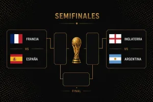 Semifinales históricas en el Mundial 2026: cuatro gigantes campeones del mundo y líderes absolutos del ranking Fifa buscan la gloria eterna