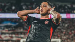 Gonzalo Morales, autor del gol en el pasado triunfo del “Guapo” ante River.