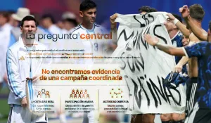 Nuevo análisis de posteos antes, durante y después del Mundial desactiva teoría de campaña antiargentina coordinada