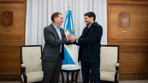 Pullaro se reunió con Santilli en Casa Rosada: deuda previsional y rutas, ejes del encuentro