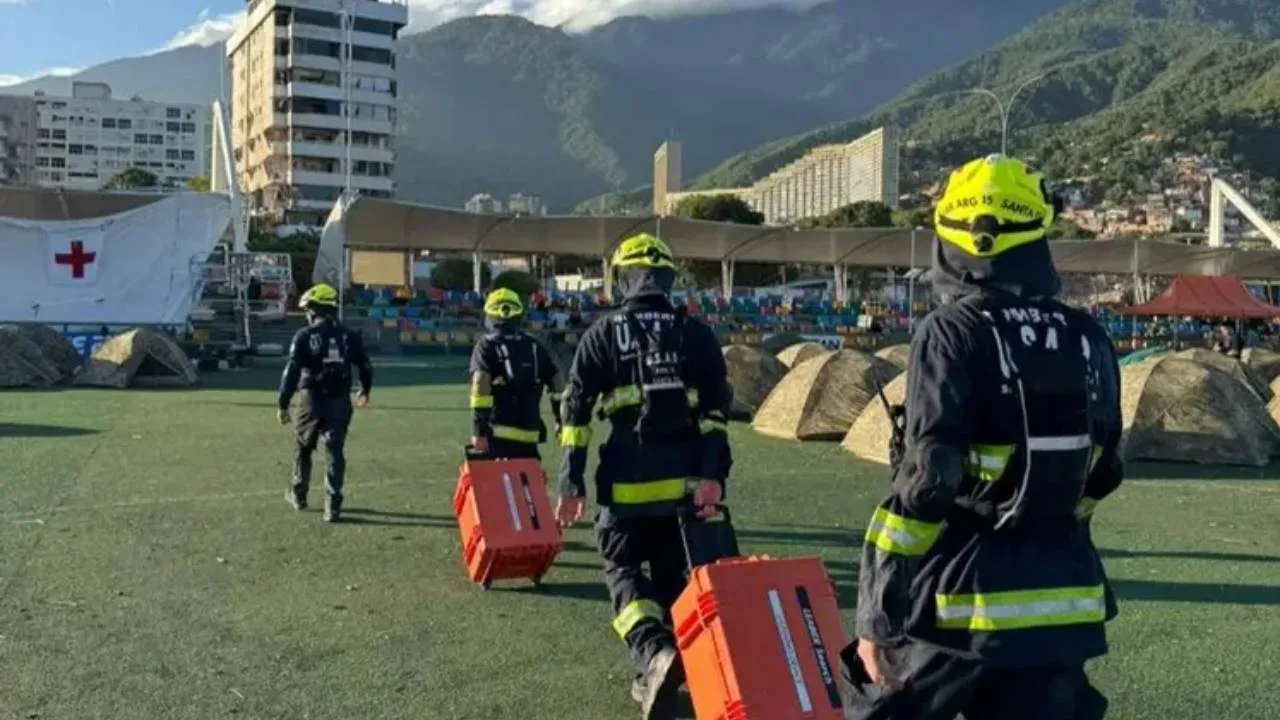 Regresó a Rosario la brigada USAR que asistió a las víctimas de Venezuela