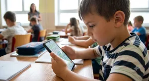 En Argentina, 6 de cada 10 chicos de 8 años tiene celular propio: ¿sirve prohibirlos en clase?