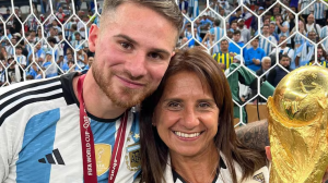 La madre de Mac Allister dijo que su nieta nació en Inglaterra y no se sumará al "el que no salta es un inglés"