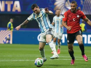 Golpe al corazón albiceleste en Atlanta: con un gol de Ibrahim, Argentina pierde por la mínima ante Egipto
