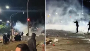 De la pasión al castigo: no podrá salir a festejar el Mundial por atacar a un policía en Venado Tuerto