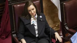 Villarruel cruzó a Bullrich por la Ley de Tierras: “Quieren vender el país; la integridad territorial no les importa”