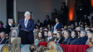 Nicolás Pino reclamó el fin definitivo de las retenciones y destacó el aporte del campo en la apertura oficial de La Rural