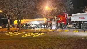 Imputaron a dos camioneros que transportaban casi 400 kilos de cocaína por la ruta nacional 34