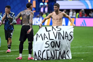 El padre de Lo Celso habló sobre la bandera de Malvinas: “Fue un mensaje muy sano y movilizante”