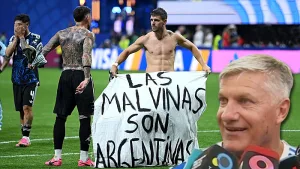 El padre de Lo Celso habló sobre la bandera de Malvinas: “Fue un mensaje muy sano y movilizante”