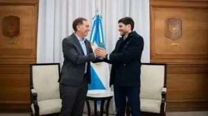 Pullaro se reunió con Santilli en Casa Rosada: deuda previsional y rutas, ejes del encuentro