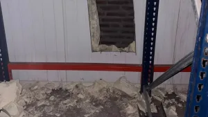 Intentó cometer un robo en el frigorífico Euro, quedó encerrado y terminó detenido