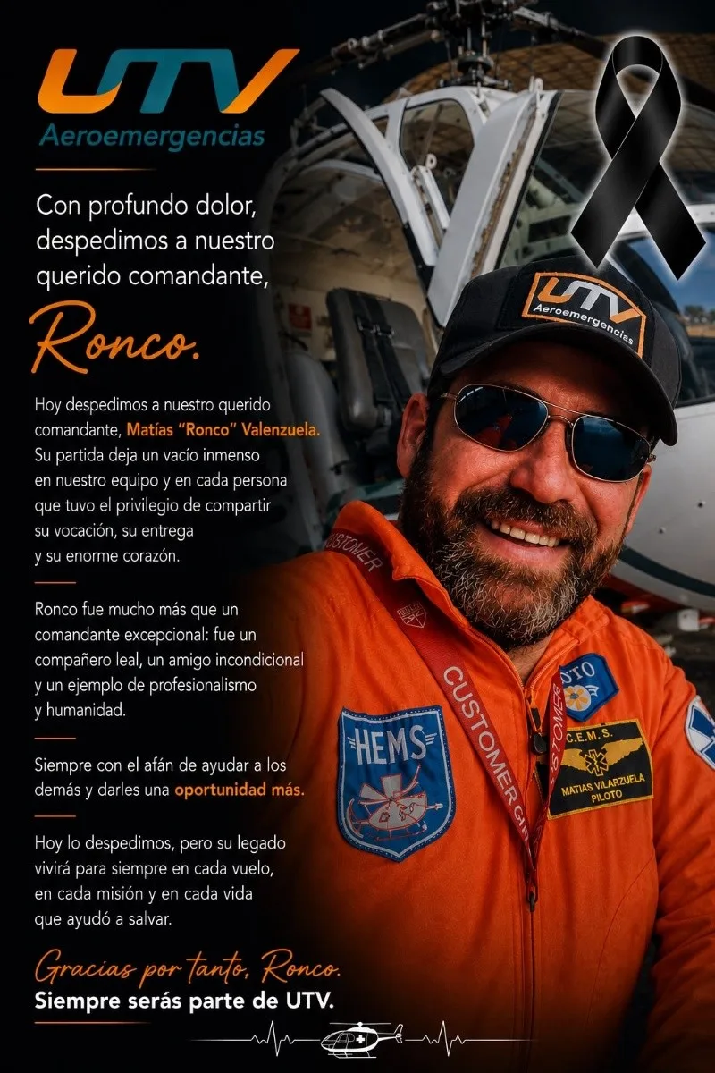 Uno de los siete muertos del helicóptero caído en San Juan tenía un vínculo laboral con Rosario