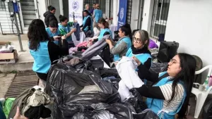 Recuperando la Ropa donada