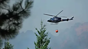 Tragedia en San Juan: 7 muertos al caer un helicóptero de control de incendios forestales