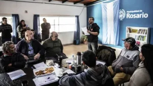 Municipio y UNR presentaron el proyecto de bibliotecas para los refugios