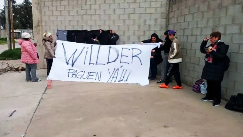 Reclamo de Trabajadores despedidos