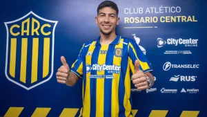 Alan Rodríguez ya es refuerzo de Rosario Central