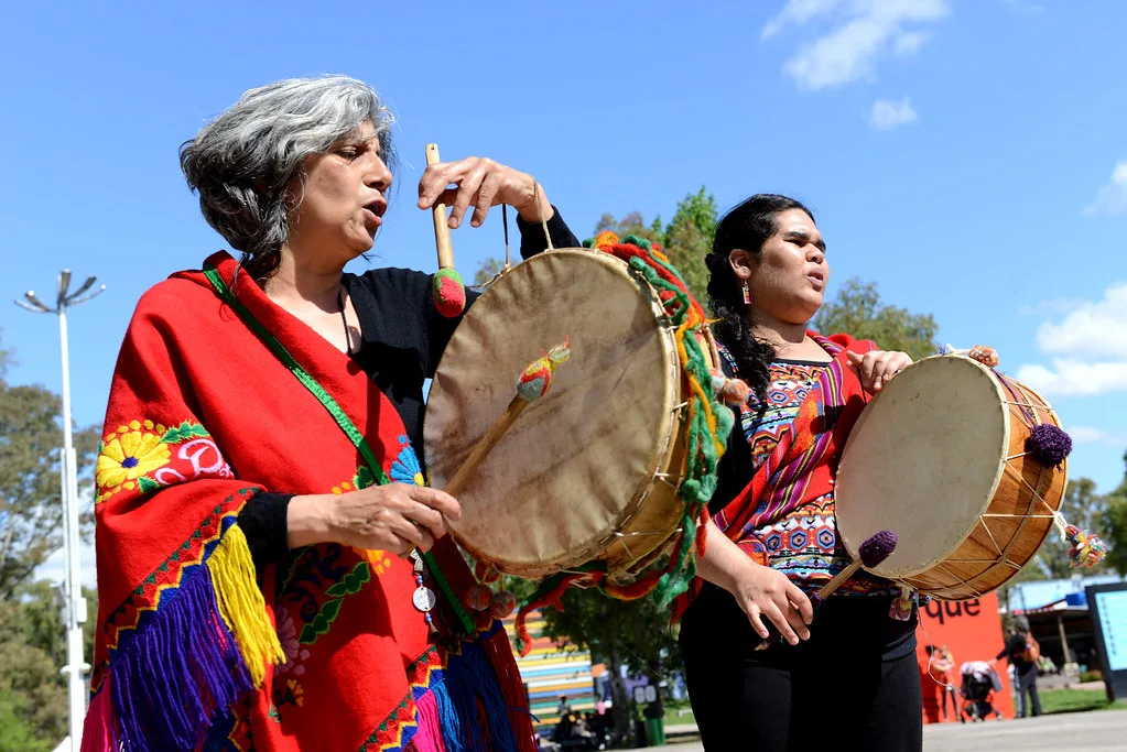 Gran celebración de la Pachamama en la Feria de las Tres Ecologías con artistas visuales, música y poesía