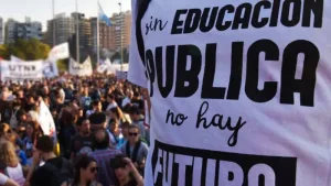 Marcha de docentes
