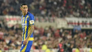 Di María analizó el éxito de Central en el Monumental: “Los chicos dejaron la vida dentro de la cancha para lograr los tres puntos”