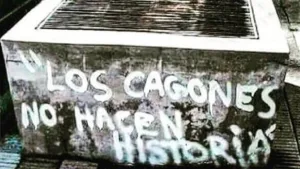 El estado de Whatsapp de Coudet tras la derrota de River en el Monumental