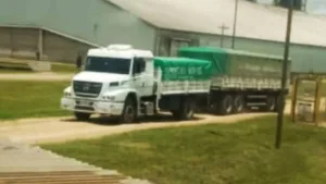 Camión robado