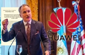 China reaccionó ante la amenaza de la embajada de EE.UU. a una cooperativa neuquina que negocia acuerdo con Huawei