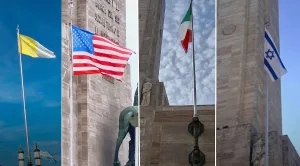 Alboroto político en el Concejo por proyecto para que no haya banderas de otros países en el mástil escolta del Monumento