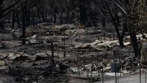 Sierra Oeste, ayuda Messi por incendios a Madrid