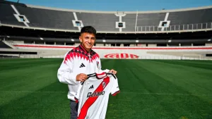 Thiago Almada, jugador de River.