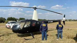 el intento de fuga en helicóptero de Esteban Alvarado