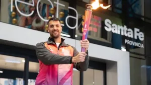 La Antorcha Suramericana llegó a la provincia