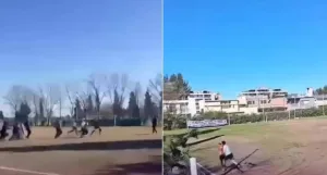 Salvaje agresión a un árbitro de 17 años en un partido de fútbol juvenil