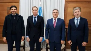 Los gobernadores de la Región Centro se reunieron con Santilli