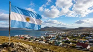 La bandera argentina volvió a flamear en las Islas Malvinas tras 44 años: el homenaje en Puerto Argentino y Darwin