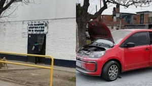 Tensión en un establecimiento educativo de Villa Gobernador Gálvez: dejaron una nota amenazante e incendiaron el auto de una docente