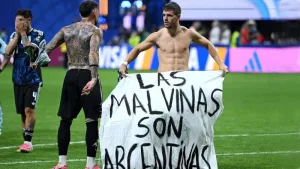 Festejo de Argentina en el mundial 2026