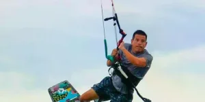 La emotiva despedida para el hombre de 32 años que murió cuando hacía kitesurf y fue grabado por su novia