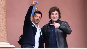 El medallista olímpico "Maligno" Torres apuntó contra Milei por la falta de apoyo al deporte argentino: dijo estar muy "desilusionado"