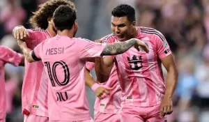 Con un póker de Messi, el Inter Miami goleó a Montreal y quebró la racha negativa