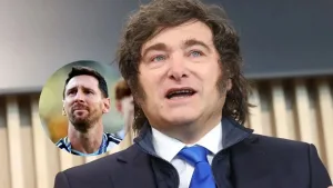 “¡Fuerza Capitán!”: el mensaje de apoyo de Milei a Messi tras la carta por la muerte de su padre