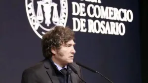 Milei en rosario