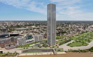 El nuevo skyline rosarino: así será la torre de 200 metros que transformará la ex Unidad 1