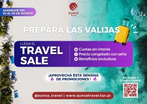 Travel Sale: promociones para viajar y una oportunidad para empezar a planificar el verano 2027