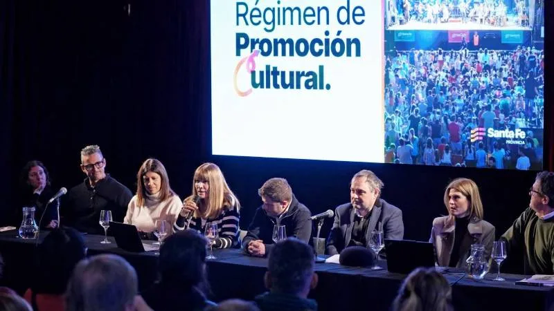 Presentación del Régimen de Promoción Cultural en Santa Fe