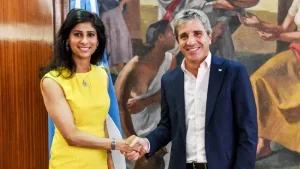 Gita Gopinath y Toto Caputo